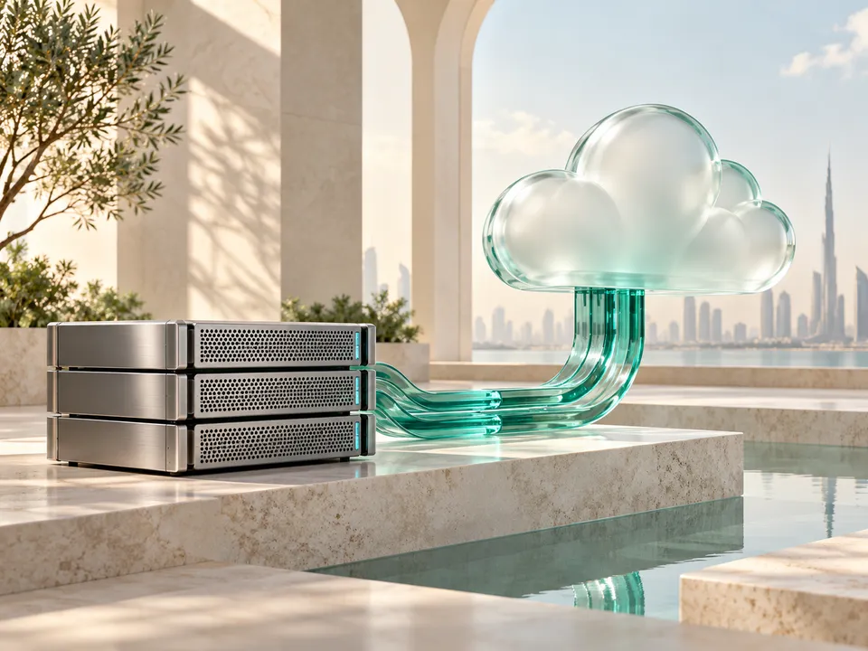 Concept artwork for Cloud, hosting & email