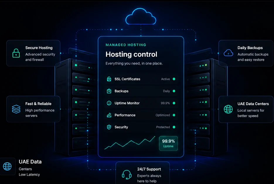 Web Hosting Riyadh visual preview